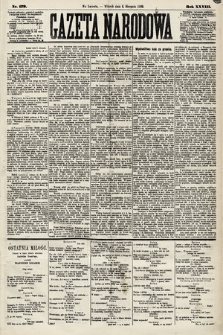 Gazeta Narodowa. 1889, nr 179