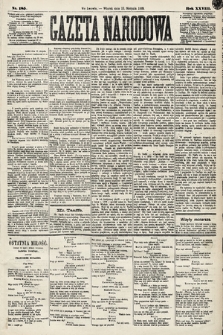 Gazeta Narodowa. 1889, nr 185