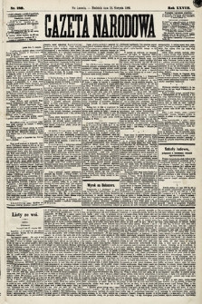 Gazeta Narodowa. 1889, nr 189