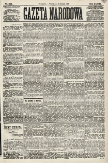 Gazeta Narodowa. 1889, nr 190