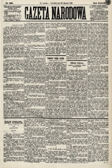 Gazeta Narodowa. 1889, nr 192