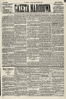 Gazeta Narodowa. 1889, nr 194