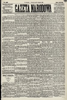 Gazeta Narodowa. 1889, nr 196
