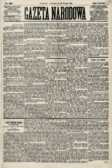 Gazeta Narodowa. 1889, nr 198