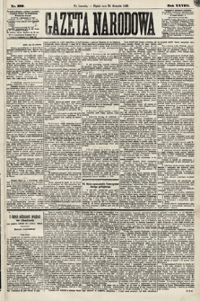 Gazeta Narodowa. 1889, nr 199