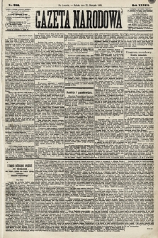 Gazeta Narodowa. 1889, nr 200