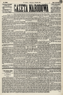 Gazeta Narodowa. 1889, nr 203