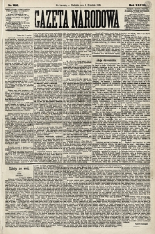 Gazeta Narodowa. 1889, nr 207