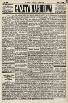 Gazeta Narodowa. 1889, nr 209