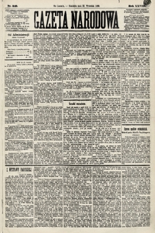 Gazeta Narodowa. 1889, nr 219