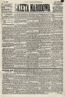 Gazeta Narodowa. 1889, nr 220