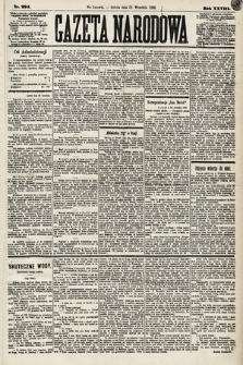 Gazeta Narodowa. 1889, nr 224