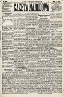 Gazeta Narodowa. 1889, nr 228