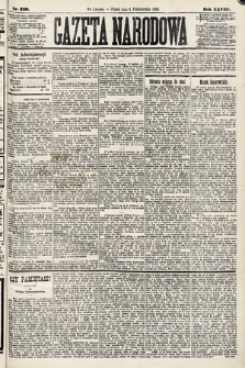 Gazeta Narodowa. 1889, nr 229