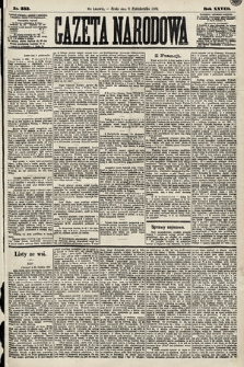 Gazeta Narodowa. 1889, nr 233