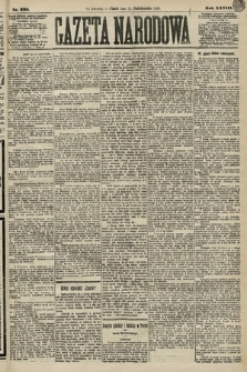 Gazeta Narodowa. 1889, nr 235