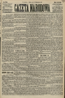 Gazeta Narodowa. 1889, nr 241