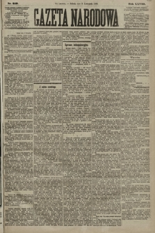 Gazeta Narodowa. 1889, nr 259