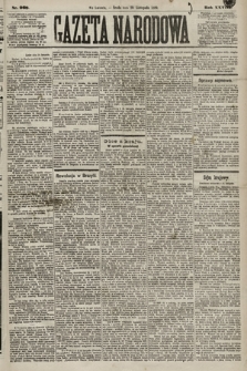 Gazeta Narodowa. 1889, nr 268
