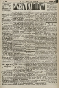 Gazeta Narodowa. 1889, nr 272