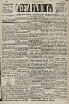 Gazeta Narodowa. 1889, nr 276