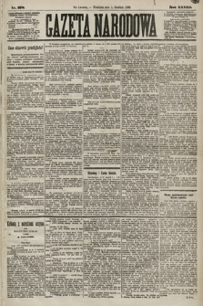 Gazeta Narodowa. 1889, nr 278