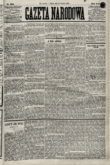Gazeta Narodowa. 1889, nr 288