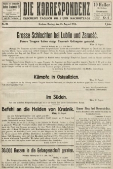 Die Korrespondenz. 1914, nr 20