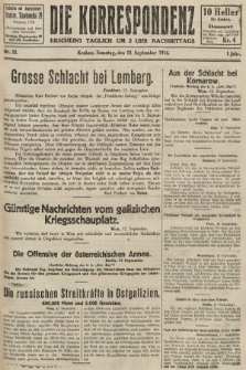 Die Korrespondenz. 1914, nr 32