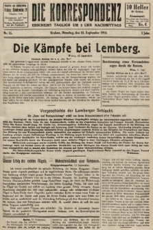 Die Korrespondenz. 1914, nr 35