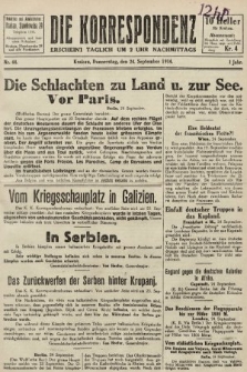 Die Korrespondenz. 1914, nr 44