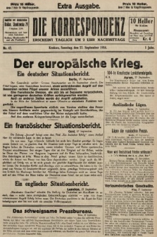 Die Korrespondenz. 1914, nr 47