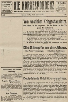 Die Korrespondenz. 1914, nr 51