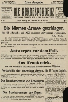 Die Korrespondenz. 1914, nr 54