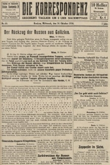 Die Korrespondenz. 1914, nr 65