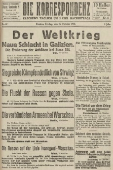 Die Korrespondenz. 1914, nr 67