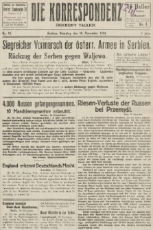 Die Korrespondenz. 1914, nr 93