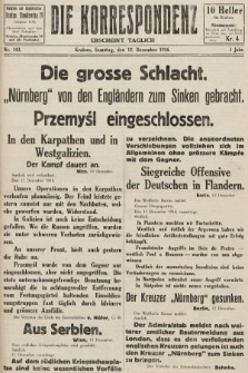 Die Korrespondenz. 1914, nr 143