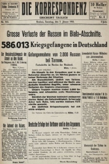 Die Korrespondenz. 1915, nr 163