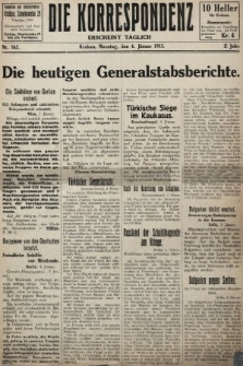 Die Korrespondenz. 1915, nr 165