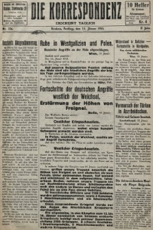 Die Korrespondenz. 1915, nr 176
