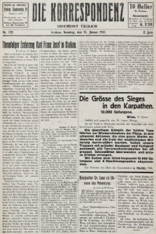 Die Korrespondenz. 1915, nr 192