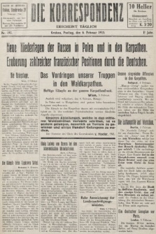 Die Korrespondenz. 1915, nr 197