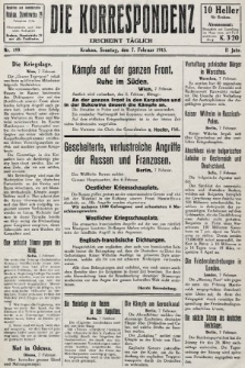 Die Korrespondenz. 1915, nr 199