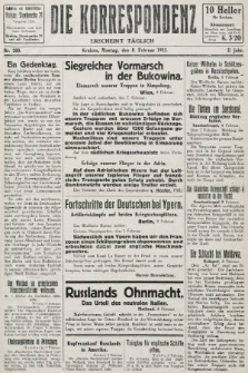 Die Korrespondenz. 1915, nr 200