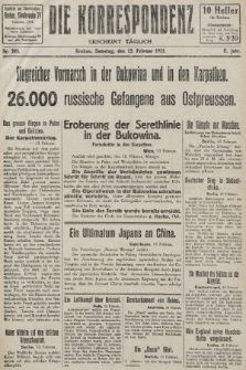 Die Korrespondenz. 1915, nr 205