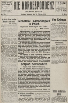 Die Korrespondenz. 1915, nr 212