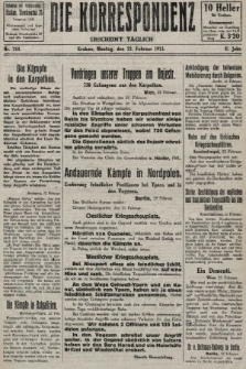 Die Korrespondenz. 1915, nr 214