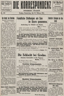 Die Korrespondenz. 1915, nr 217