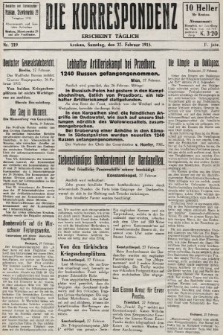 Die Korrespondenz. 1915, nr 219